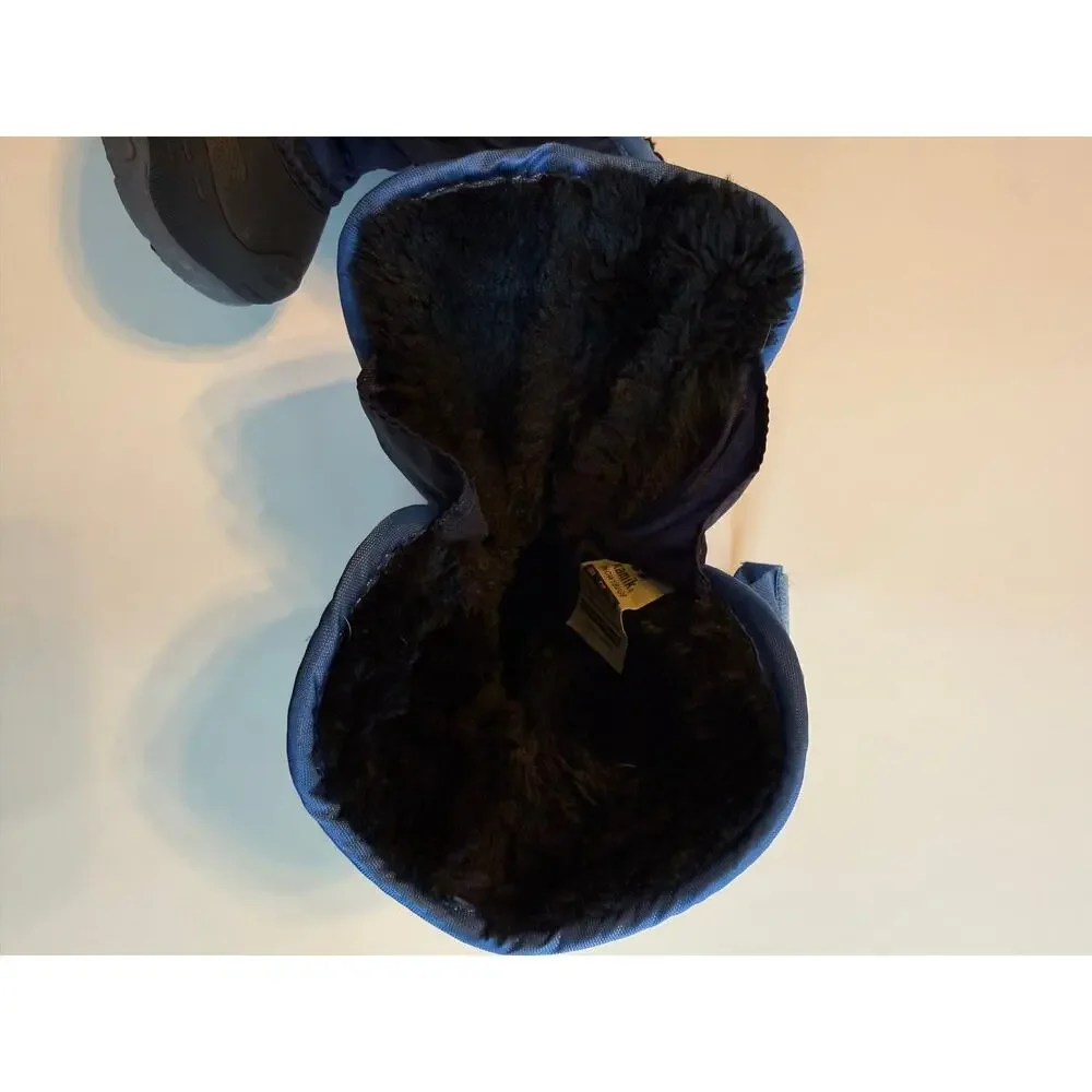 Kamik Toddler Snowybug Winter Boots Size 6 M Navy Blue Waterproof